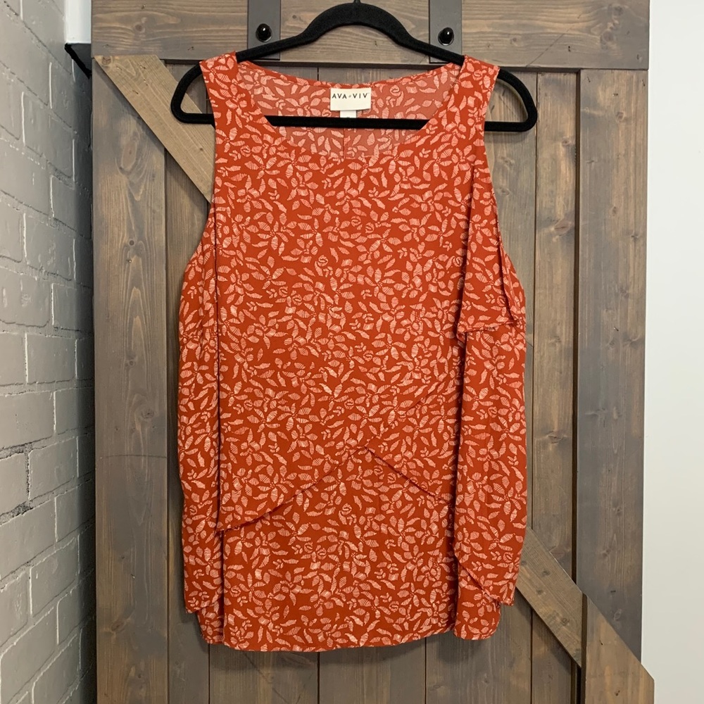 Ava & Viv sleeveless blouse